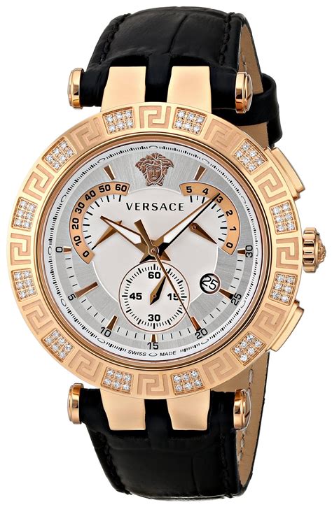 rose gold versace watch|Versace gold watch for men.